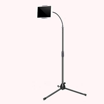 Xtuga XL-802 Cellphone Stand Tripod Universal 360 Degree Rotating Tripod Floor Stand Adjustable Height with Flexible Arm