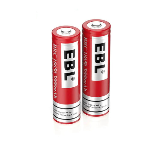 EBL LN-8131 3.7V 18650 3000mAh Li-Ion Lithium Ion Rechargeable Battery  For Flashlight Fan Toys Etc.