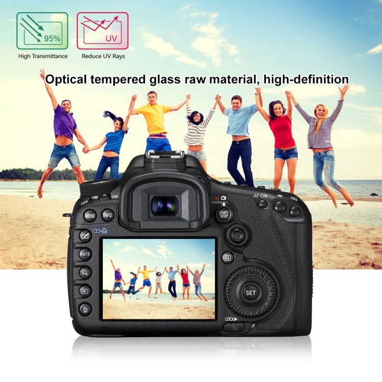 9H Tempered glass for mirrorless camera with high-definition optical clarity for protective photography