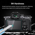 9H Tempered glass for mirrorless camera providing scratch-proof and anti-fingerprint protection