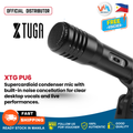 XTUGA PU-6-1 MIC Professional Desktop Condenser Microphone Noise-Canceling Wired Mic