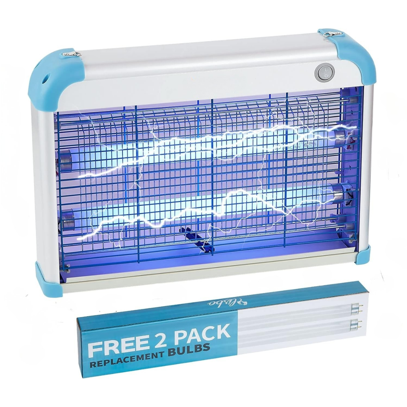 WCD010 Electric Indoor Insect Zapper Lamp with Blue UV Light Attractant