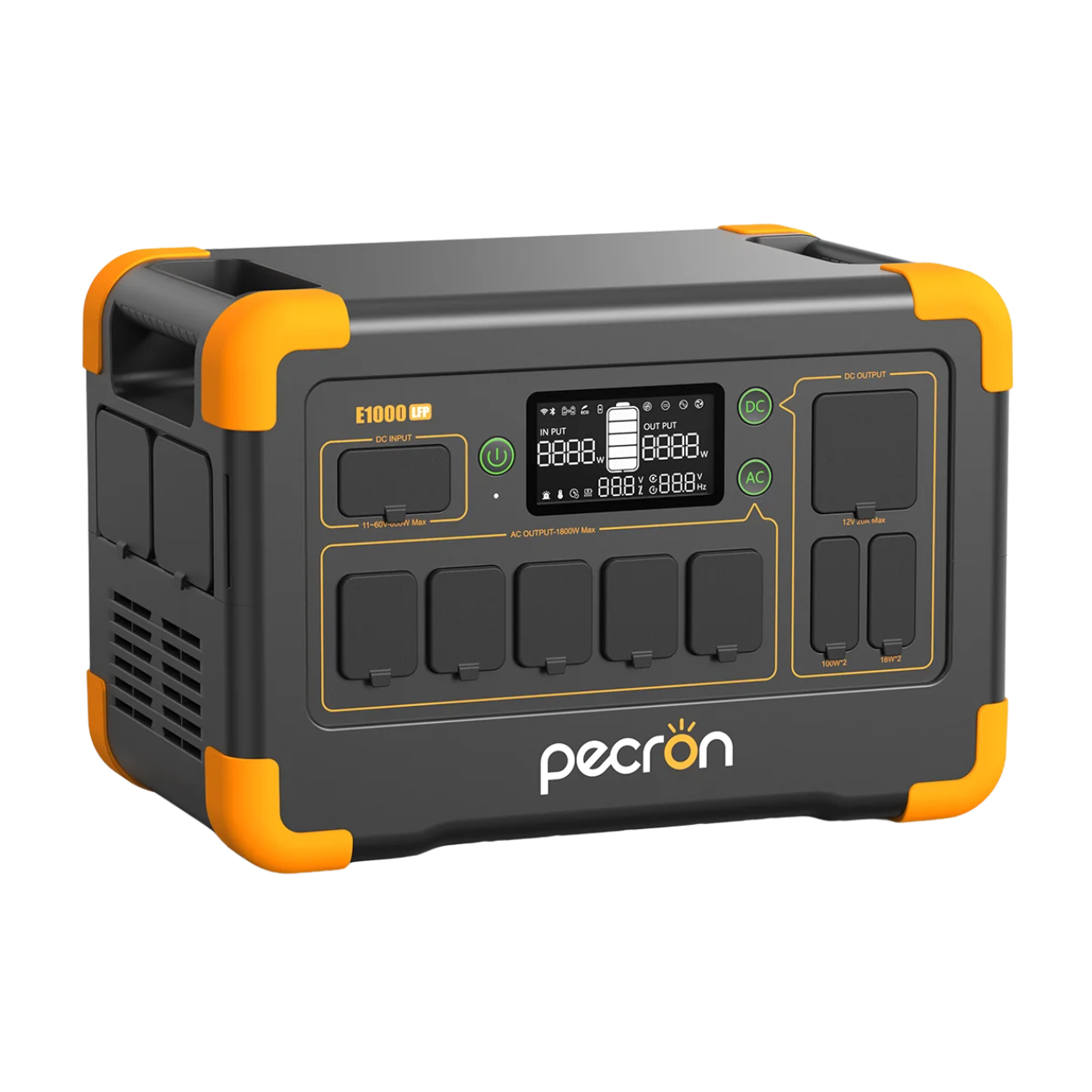 Pecron E1000LFP Portable Power Station 1800W Output 1024Wh LiFePO4 Battery