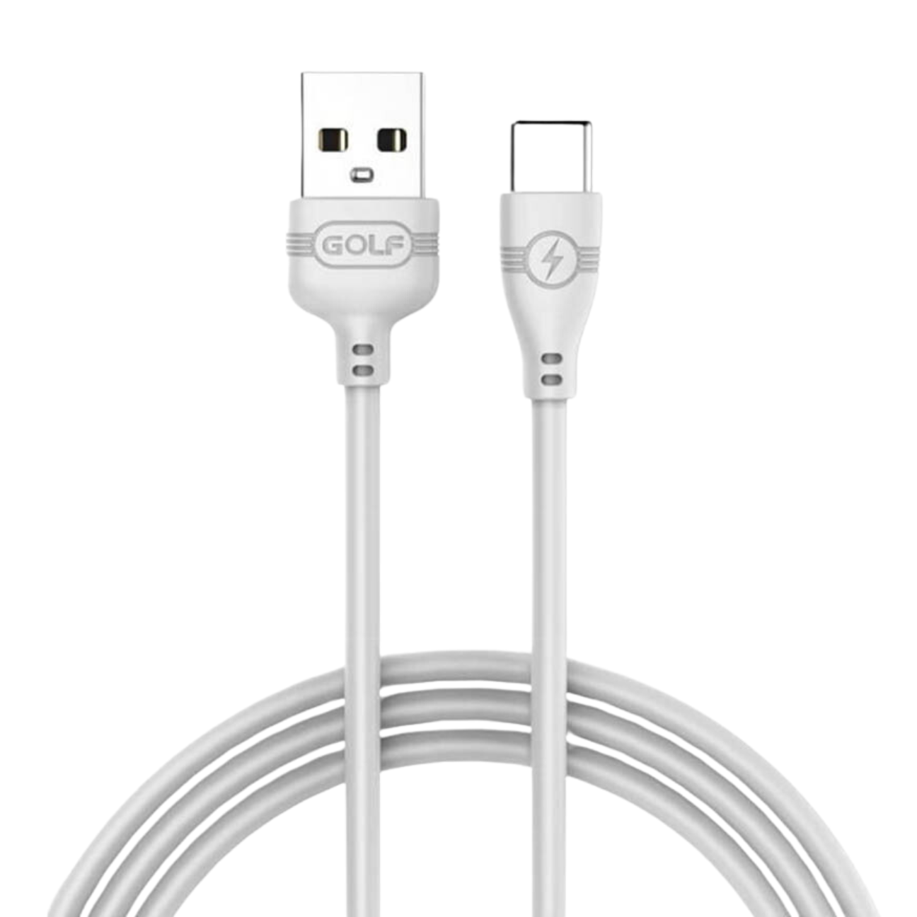 Original GOLF GC-63T 1 Meter Type C Usb Data Cable Fast Charger Wineglass Style USB-C For Smartphone Tablet Samsung Huawei iPhone15 Xiaomi Infinix Vivo Oppo Sony Asus ZTE LG GoPro Etc. - VMI Direct