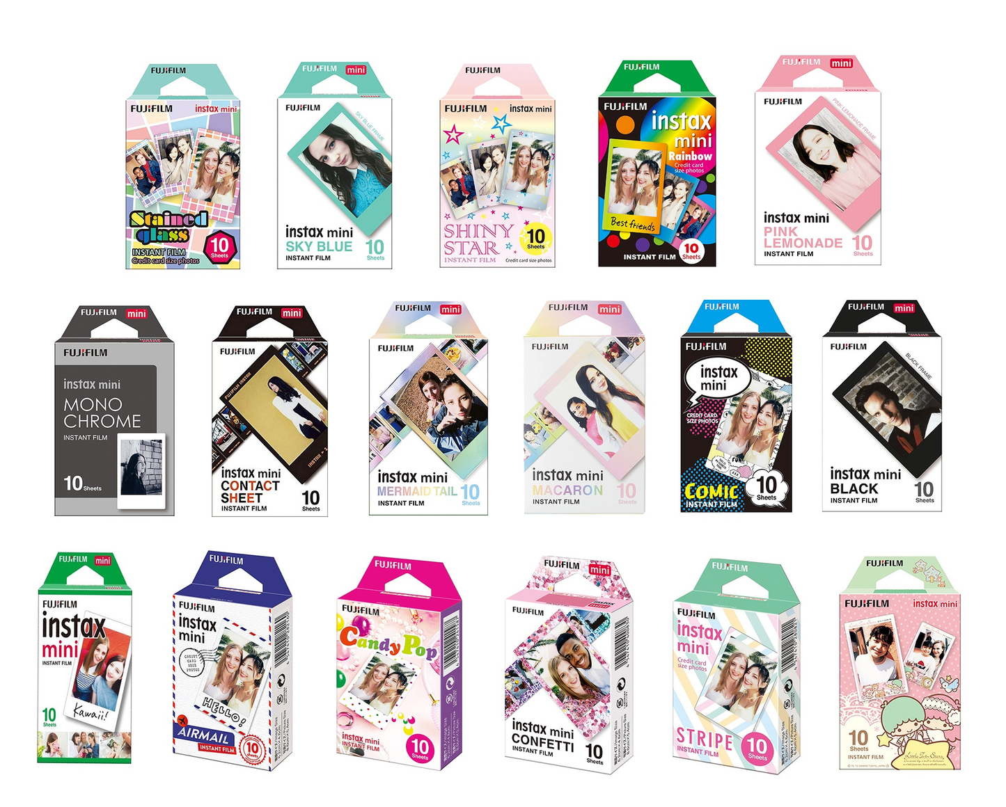 FUJIFILM INSTAX MINI FILM 10's