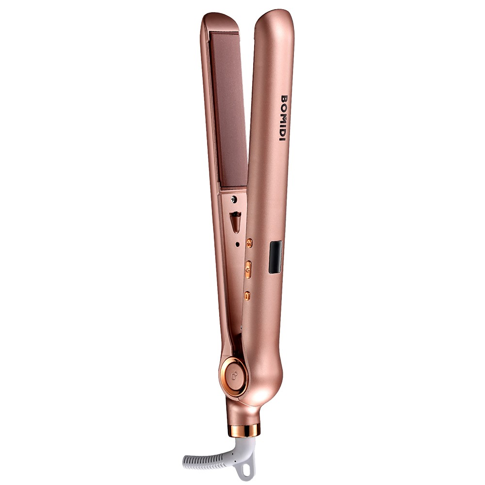 Bomidi HS1 2in1 Design Hair Straightener and Curler Negative Automatic Hair Curler Multi-Function