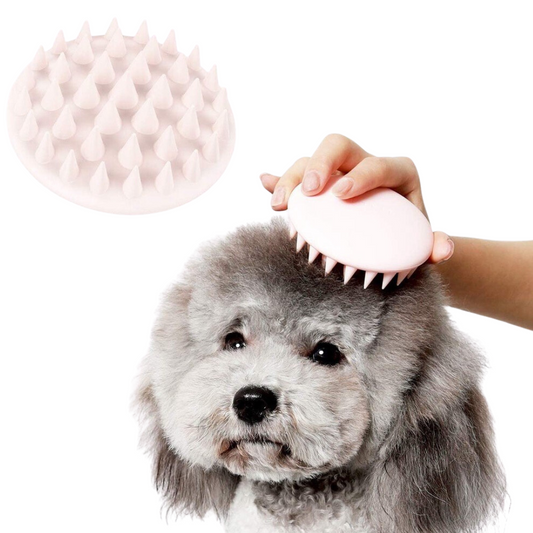 PETKIT Cat Brush for Shedding and Grooming, Soft Silicone Dog Cat Massage Bath Brush
