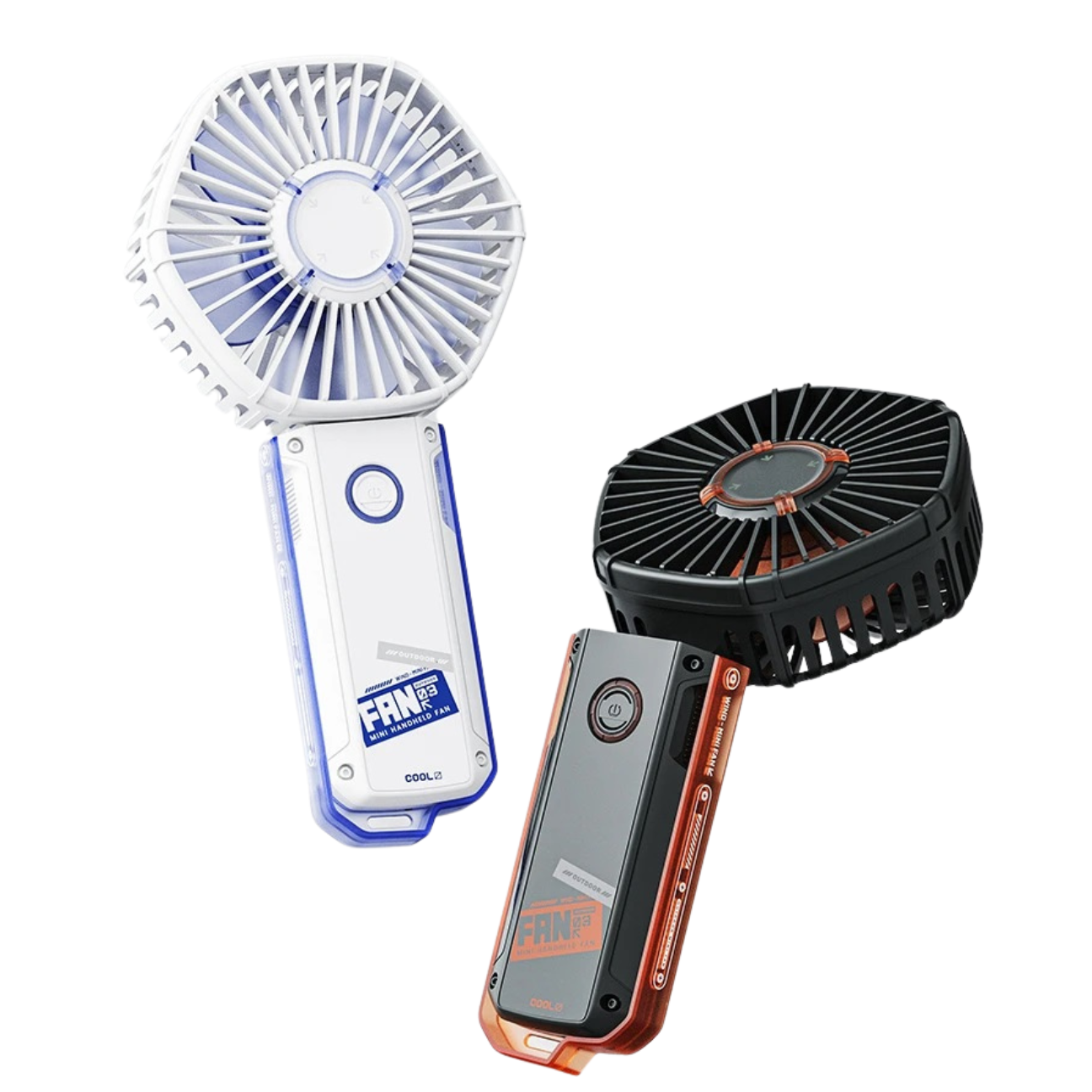 388 Portable Handheld Fan Personal Fan 115° Adjustable Small Fan 3 Speed 2400mAh Rechargeable USB Desk Table Hand Mobile Fan for Indoor Outdoor Camping Travel Student School Work Office Summer Valentines Gift VMI Direct