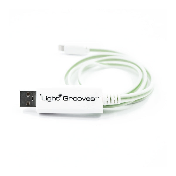 Lightgrooves Lightening USB Charging Cable LED Light Cable IOS Glowing Cable - VMI Direct