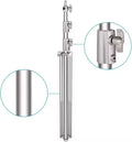 2.8m Photography Light Stand Stainless Steel With Air Cushion Aluminum Camera Adjustable Light Stand