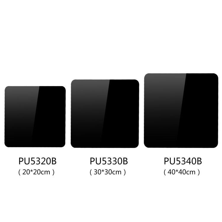 Acrylic Reflective Display Board in various sizes, perfect for professional photography and studio lighting