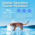 AI water fountain by VMIDirect with quiet operation, remote app control, and natural water flow features