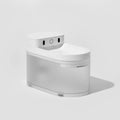 AI Wireless Water Fountain for pets with a sleek design and easy access for drinking