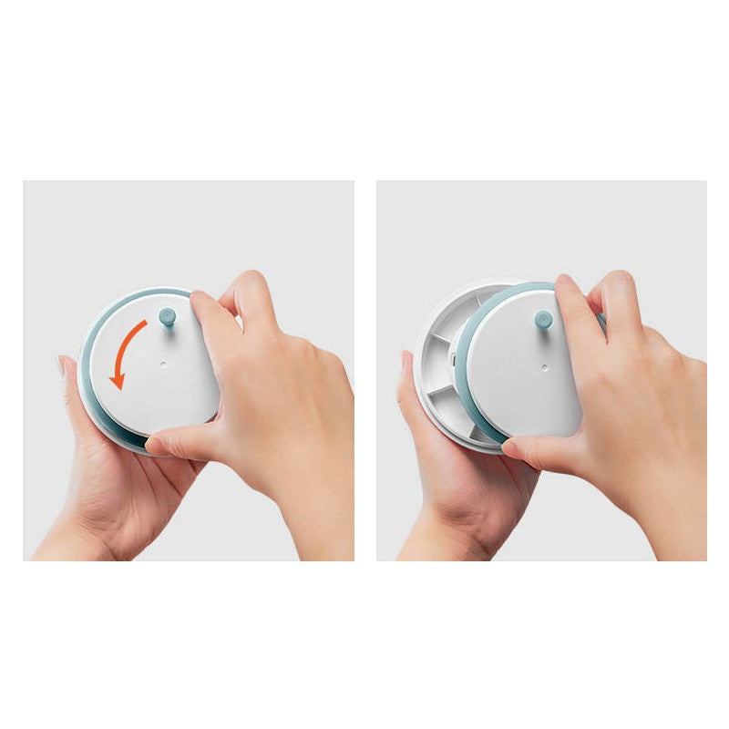 VMIDirect airtight milk powder container with easy twist lid for secure freshness