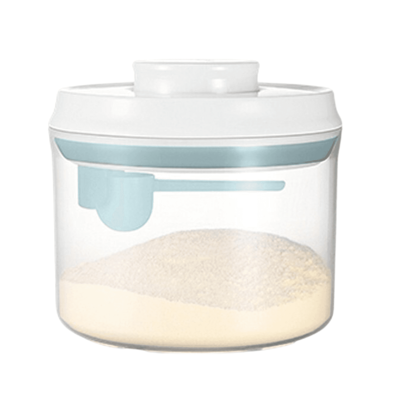 Airtight Milk Powder Container with Scoop – 800ML Round | VMIDirect