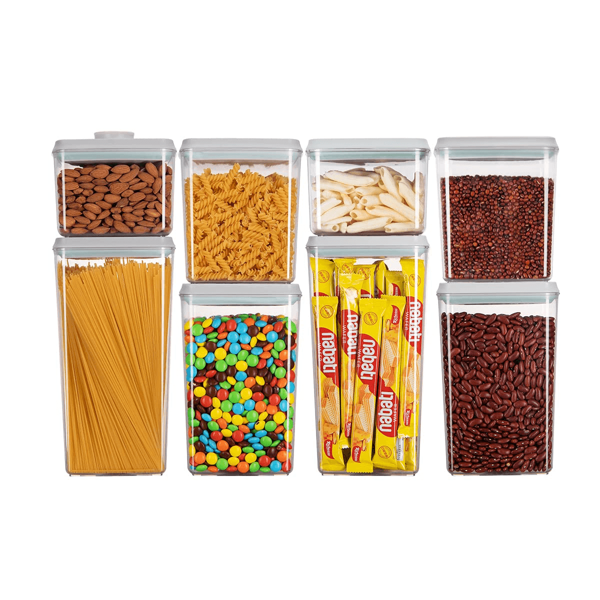 Powder Storage Airtight Milk Powder Storage Container with Scoop - 2000ml | VMIDirect