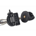 Close-up of an Aluminum Selfie Stick mount with swivel head for versatile angle adjustments