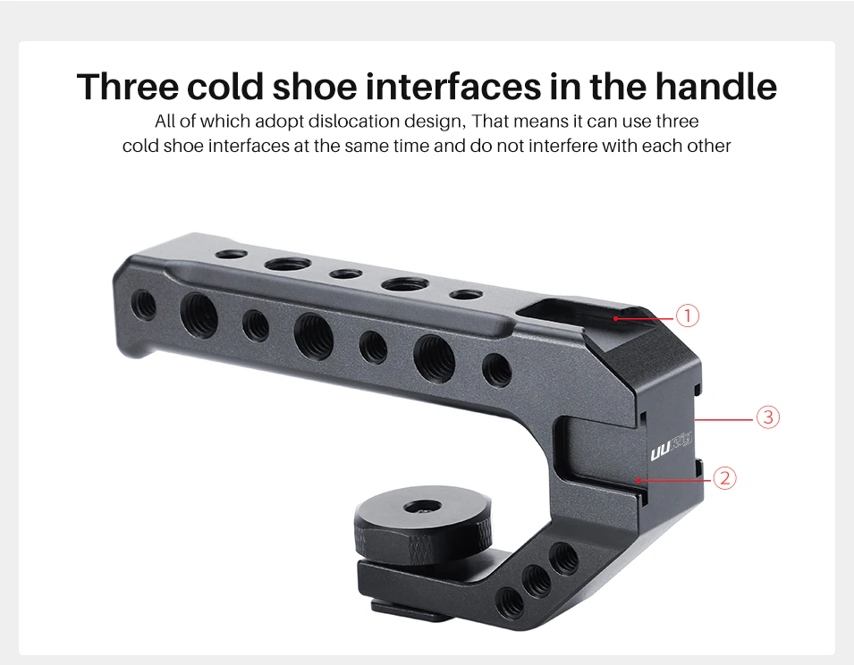 UURig R005 Universal Camera Top Handle VMI Direct