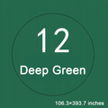 Deep Green Background Paper measuring 106.3x393.7 inches for versatile background props