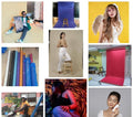 Variety of VMIDirect Background Paper in multiple colors for photography and background props