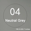 VMIDirect Neutral Grey Background Paper 106.3x393.7 inches for Background Props