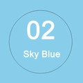 VMIDirect Sky Blue Background Paper for Photography with Background Props
