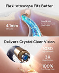 Bebird I35R ear cleaning camera with 4.1mm slim lens for crystal clear vision and 1080p high definition imaging