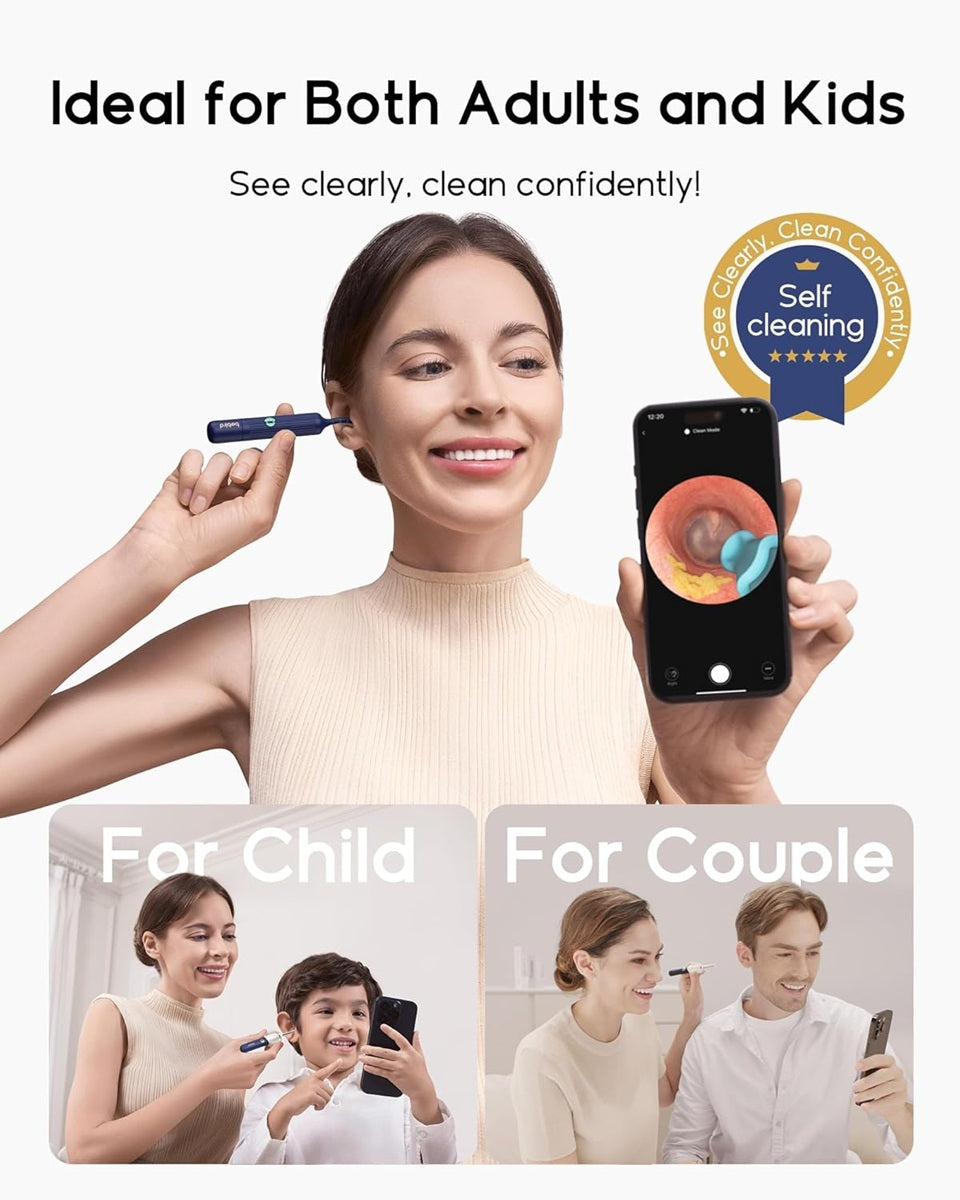 Bebird I35R ear cleaning camera with clear display for effective and safe ear cleaning for all ages