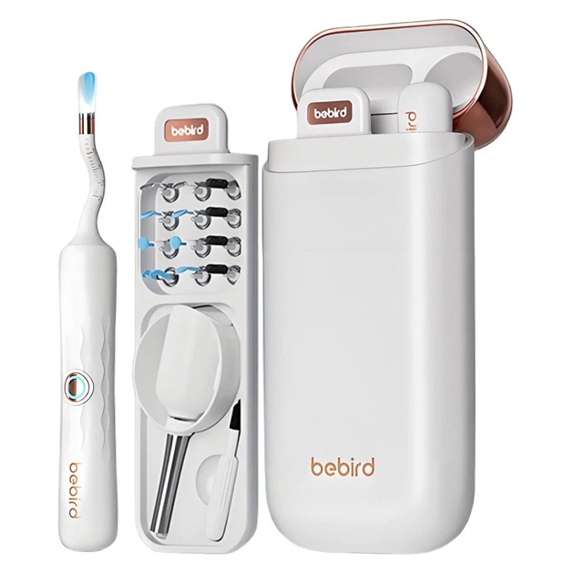 Bebird I35R ear cleaning camera with multiple tips and storage case for effective ear hygiene