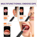 Wireless Ear Wax Removal Tool with Multifunctional Endoscope for Ear, Nose, and Throat Checks