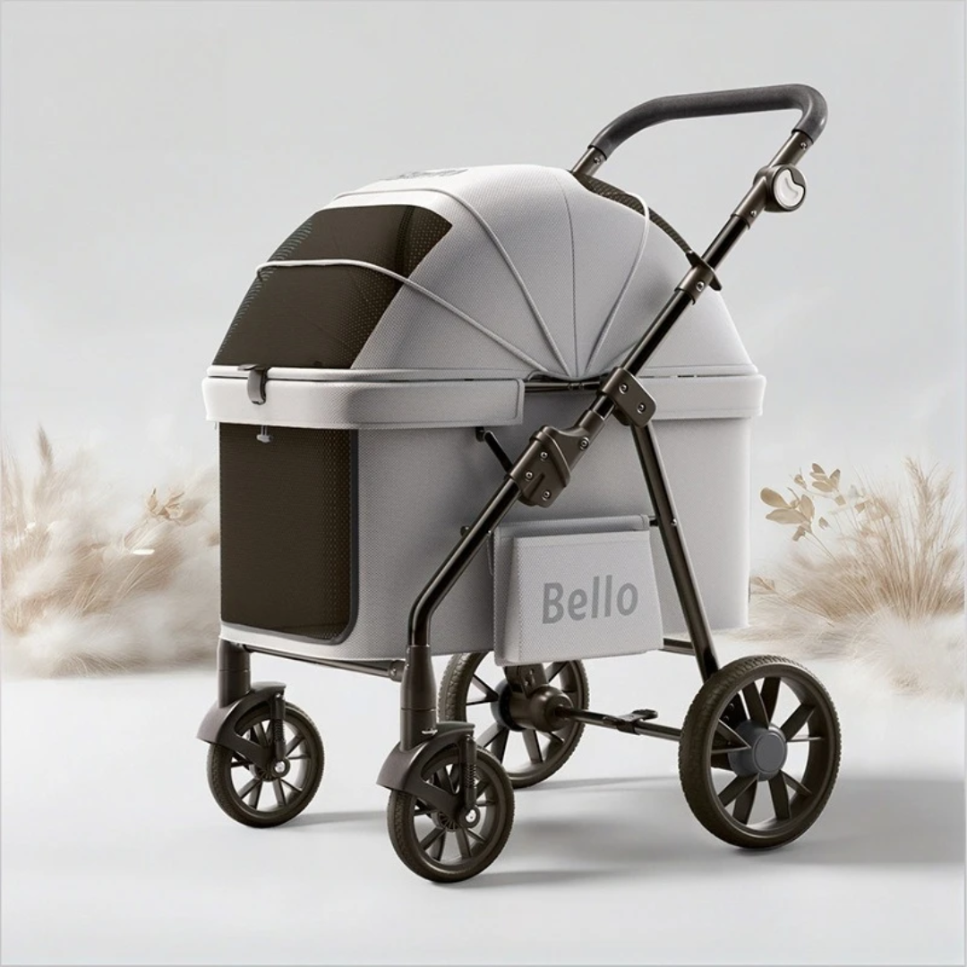 VMIDirect pet stroller with a stylish design and spacious interior for comfortable pet transport
