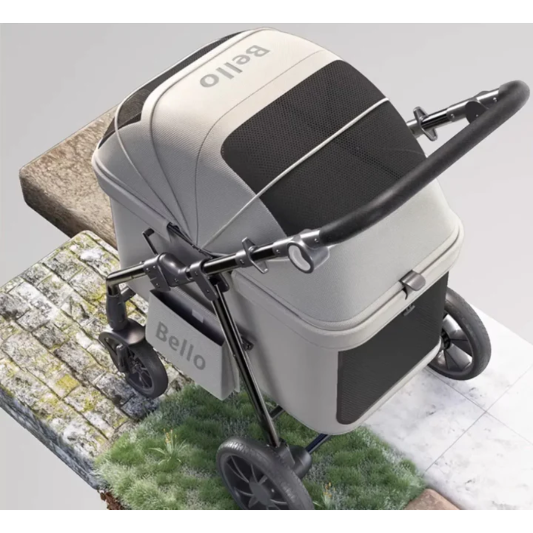 VMIDirect Bello Pet Stroller with a sturdy design and spacious cabin for comfortable pet transport