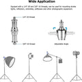 2.8m Photography Light Stand Stainless Steel With Air Cushion Aluminum Camera Adjustable Light Stand