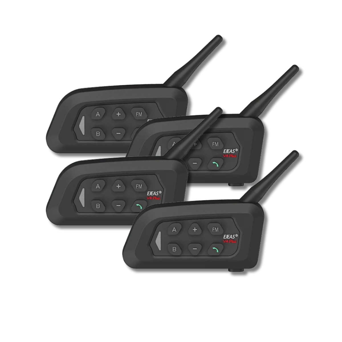 VMIDirect Bluetooth Motorcycle Helmet Intercom Headset with wireless communication for riders