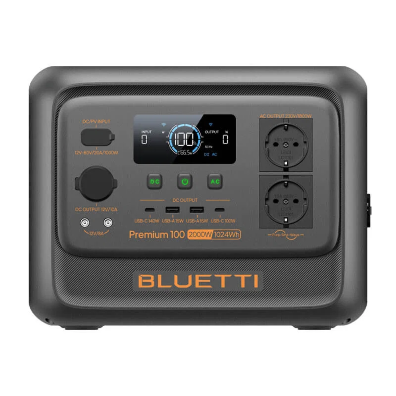 VMI DIRECT Portable Power Station with LCD Display and multiple output ports for versatile power needs