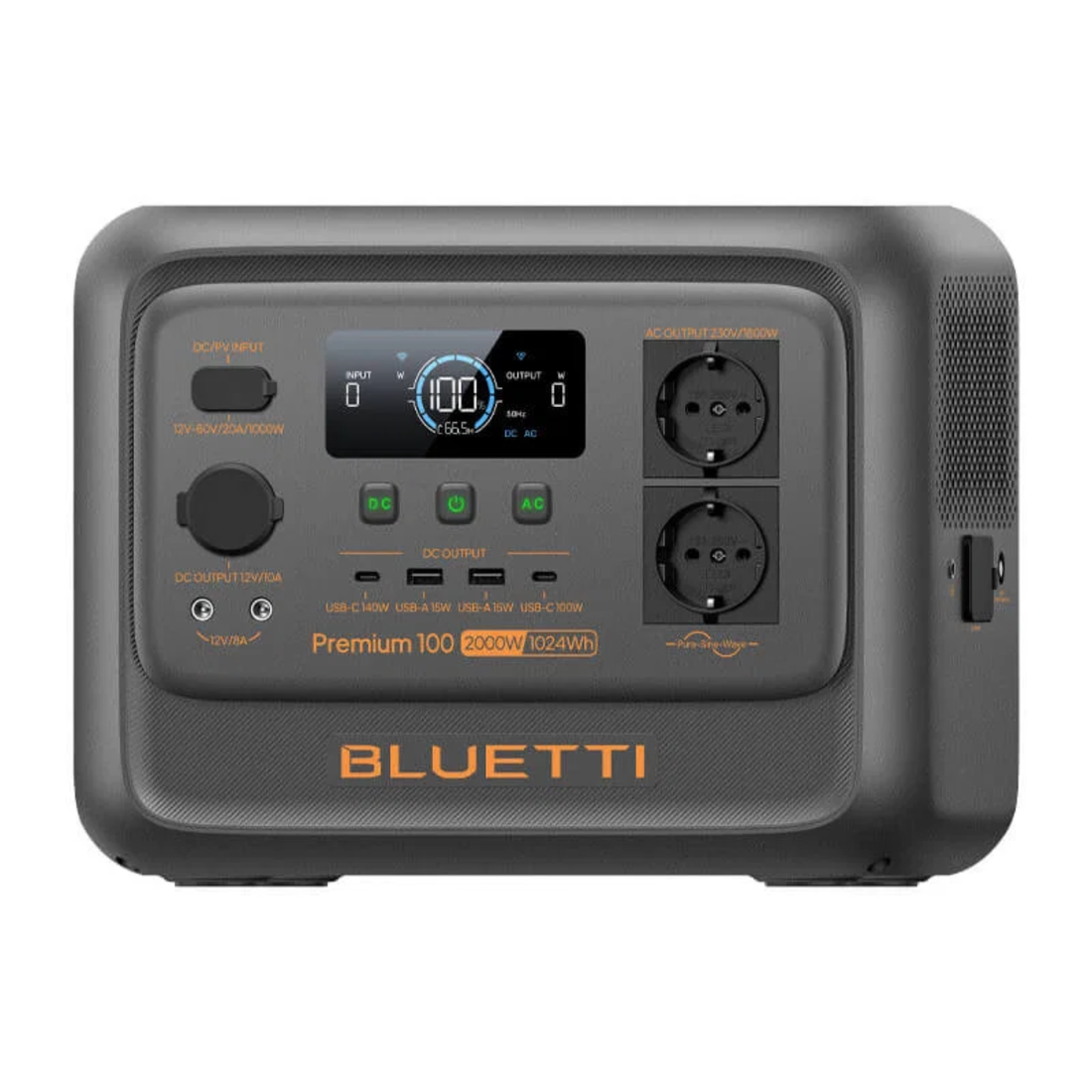 VMI DIRECT Portable Power Station with dual AC outlets and USB ports for versatile power needs