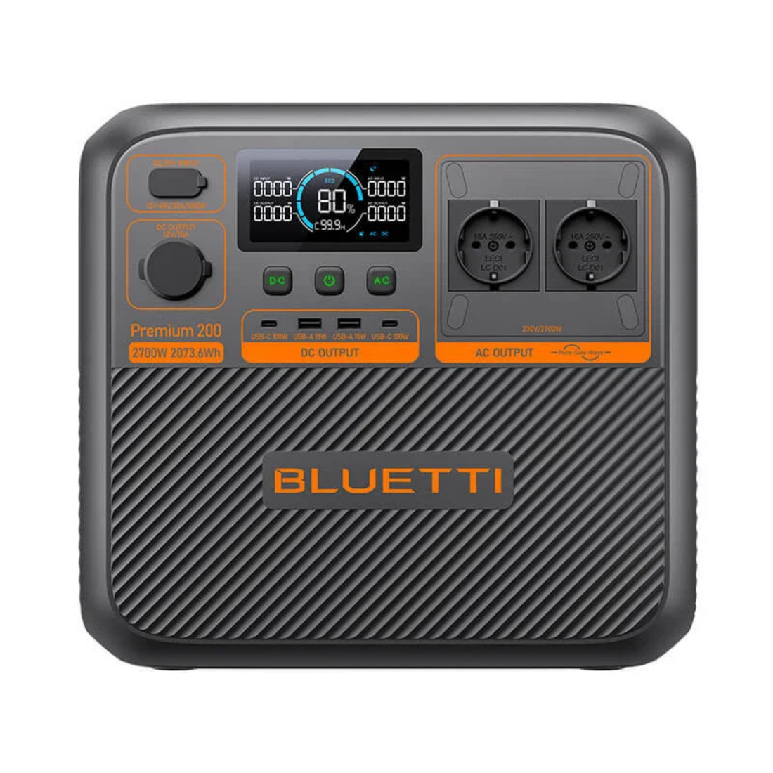 VMIDirect Portable Power Station with multiple output ports and LED display for on-the-go charging