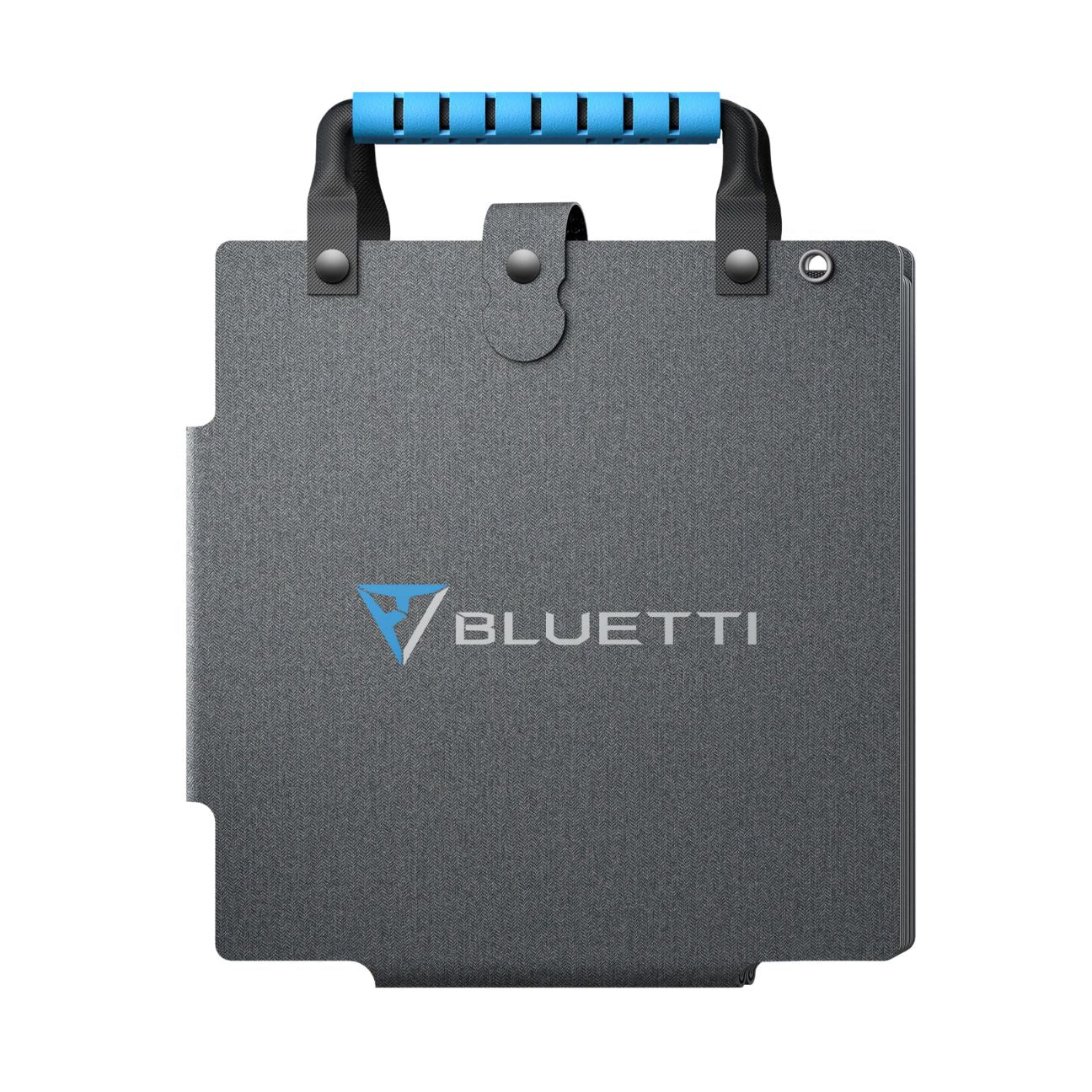 Portable Solar Panel from VMIDirect in a compact design with a sturdy handle for easy transport