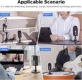 BOYA BY-CM3 USB condenser microphone ideal for podcasting, speech, and instrument recording