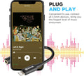 BOYA Lightning adapter cable for seamless connection to 3.5mm devices, enhancing music enjoyment