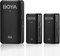 BOYA WMIC5 M2 wireless microphone set with transmitter and receiver for clear audio recording