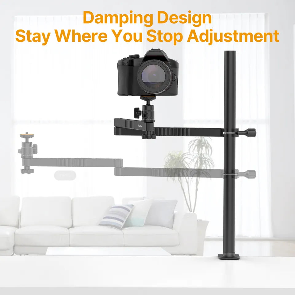 VMIDirect C-Clamp Mount And Ball Head for secure camera positioning and easy adjustments