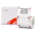 NIIMBOT White Thermal Label Stickers Waterproof Roll for B21 B1 B3S Printer