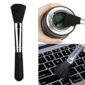 Canon camera cleaning kit featuring a soft brush for lens and keyboard cleaning