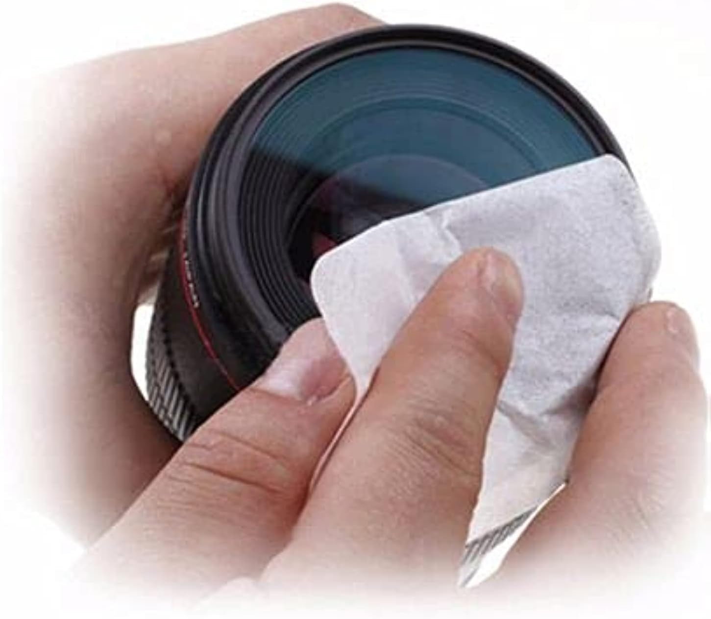 Canon camera cleaning kit with microfiber cloth for lens maintenance and dust removal