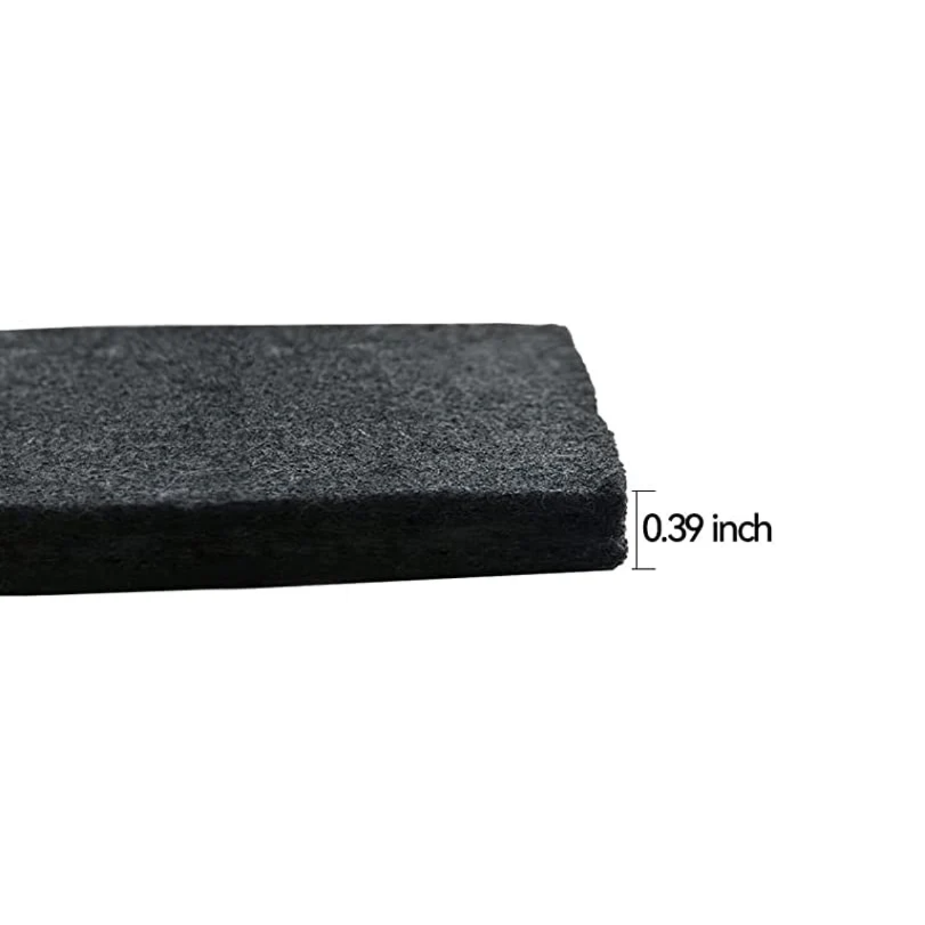 VMIDirect carbon cotton filter, 0.39 inch thickness for effective odor and strain removal