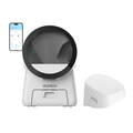 Automatic cat box litter with app control and modern design for easy pet care