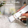 VMIDirect Pet Trimmer for smooth cuts on all coat types with beginner-friendly design for precise trimming