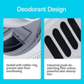 VMIDirect Cat Litter Box featuring sealed deodorant design with rubber ring and powerful odor absorption filter
