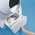 VMIDirect scooper young pro x ai automatic cat litter box with easy-access waste drawer